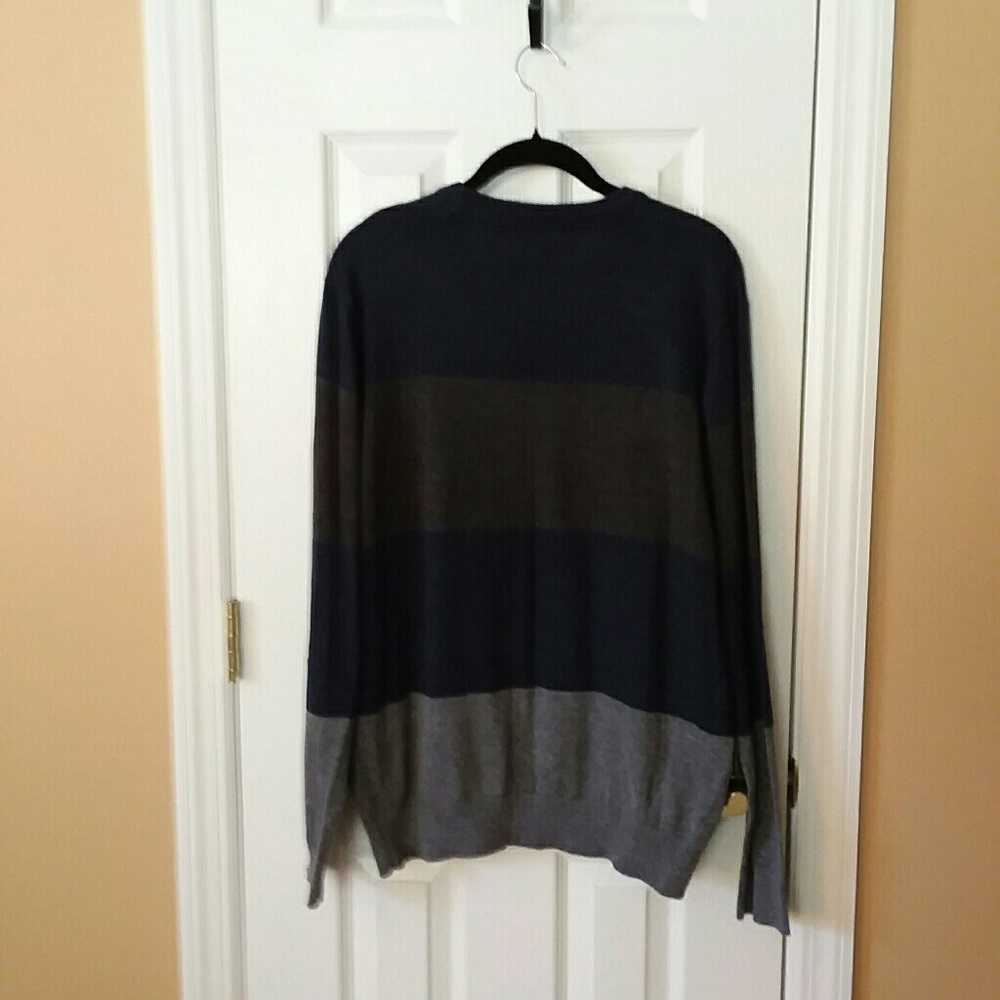 Structure Mens Color Block Sweater - image 2